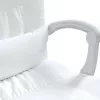  fehér műbőr dönthető irodaszék
