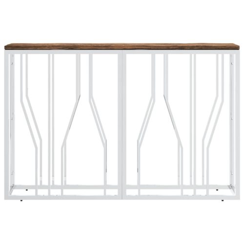  üveg és rozsdamentes acél tálalóasztal