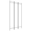  3-paneles fehér szövetparaván 120 x 220 cm