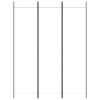  fehér 3 paneles szövetparaván 300x180 cm