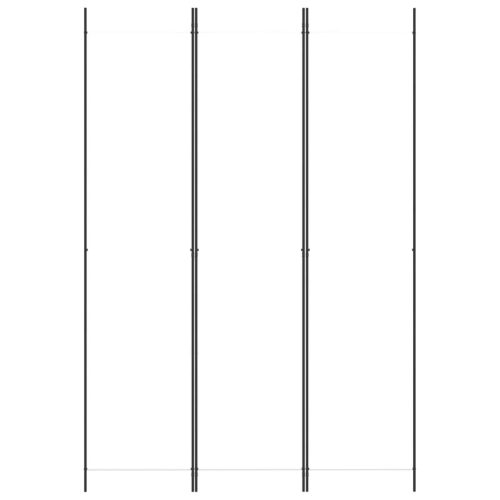  fehér 3 paneles szövetparaván 150x220 cm