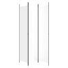  fehér 3 paneles szövetparaván 150x220 cm