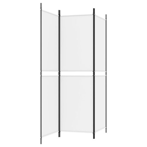 fehér 3 paneles szövetparaván 150x180 cm
