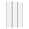  fehér 3 paneles szövetparaván 150x220 cm