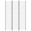  fehér 3 paneles szövetparaván 150x220 cm