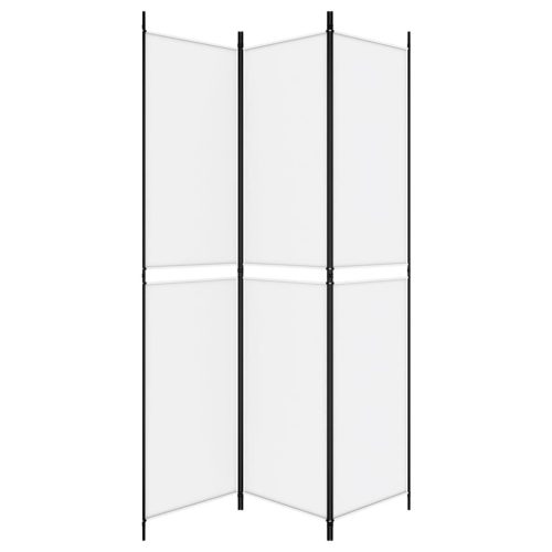  fehér 3 paneles szövetparaván 150x220 cm
