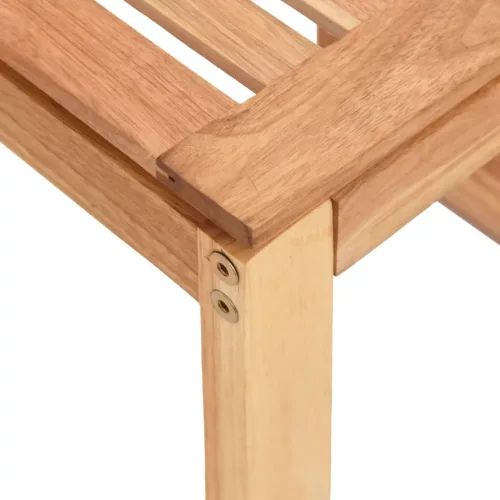  tömör diófa fürdőszobai ülőke 40 x 30 x 46 cm