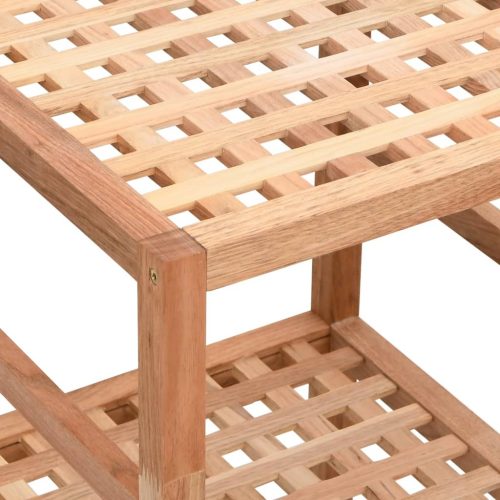  tömör diófa fürdőszobapolc 35,5 x 35,5 x 79 cm