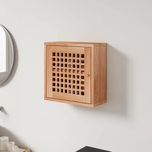  tömör diófa faliszekrény 42 x 18 x 42 cm