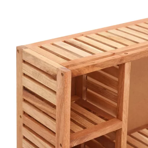  tömör diófa faliszekrény 80 x 17 x 34 cm