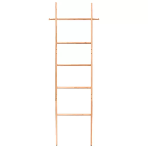 viaXL tömör diófa törülközőlétra 170 cm