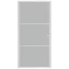  fehér matt üveg és alumínium beltéri ajtó 102,5 x 201,5 cm