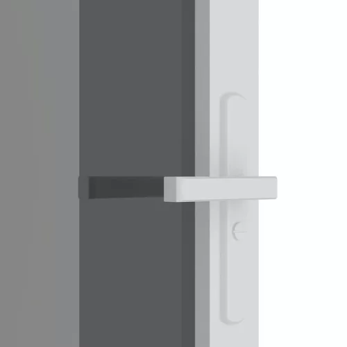  fehér ESG üveg és alumínium beltéri ajtó 83 x 201,5 cm