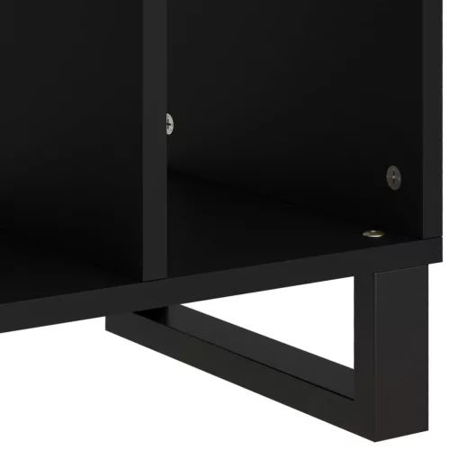  tömör mangófa és szerelt fa kisasztal 40 x 31 x 46 cm