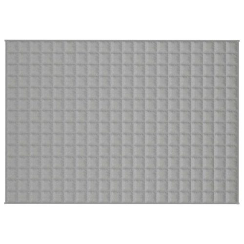  szürke szövet súlyozott takaró 138 x 200 cm 10 kg