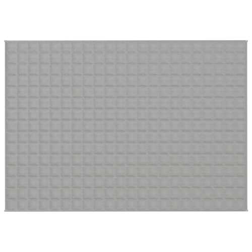  szürke szövet súlyozott takaró 155 x 220 cm 7 kg