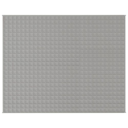  szürke szövet súlyozott takaró 235 x 290 cm 15 kg