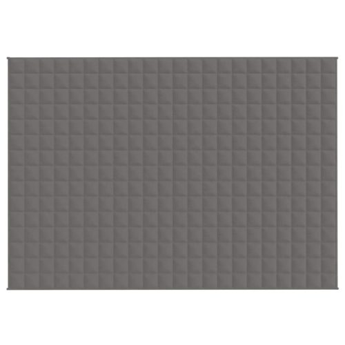  szürke szövet súlyozott takaró 155 x 220 cm 11 kg