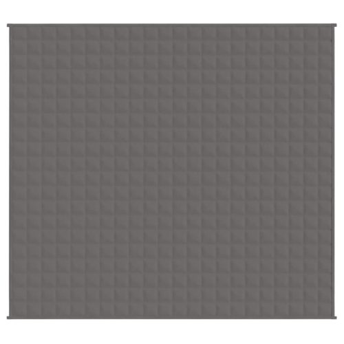  szürke szövet súlyozott takaró 200 x 225 cm 9 kg