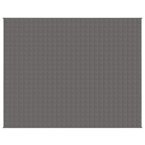  szürke szövet súlyozott takaró 235 x 290 cm 11 kg