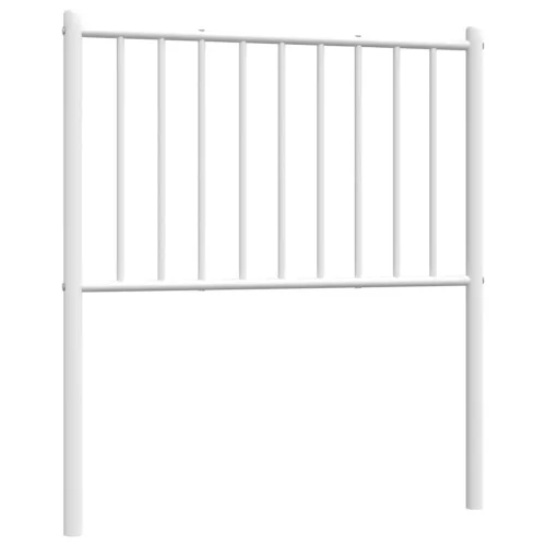  fehér fém fejtámla 75 cm