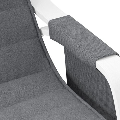  sötétszürke szövet hintaszék