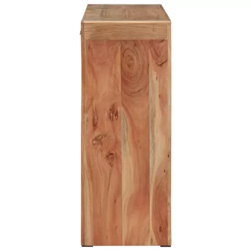  tömör akácfa tálalóasztal 110x30x76 cm