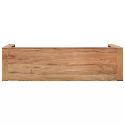  tömör akácfa tálalóasztal 110x30x76 cm