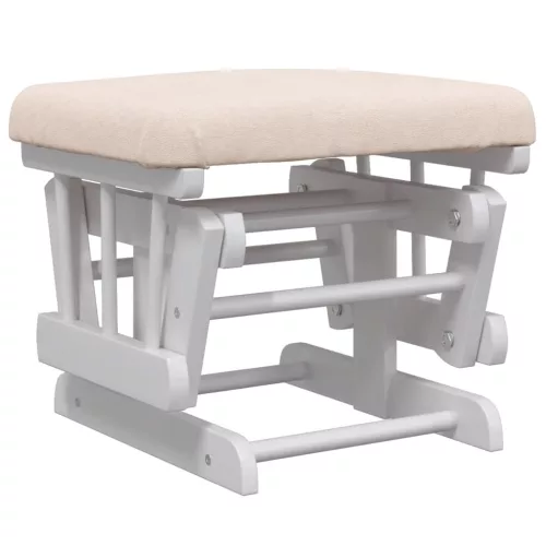  világos rózsaszín szövet siklófotel zsámollyal