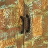  kézzel faragott tömör újrahasznosított fa komód 55x30x75 cm