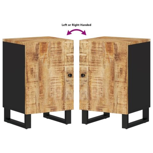  tömör mangófa fürdőszobaszekrény 38 x 33 x 58 cm