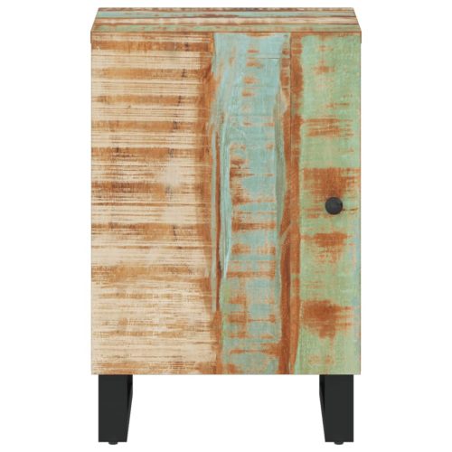  tömör újrahasznosított fa fürdőszobaszekrény 38 x 33 x 58 cm