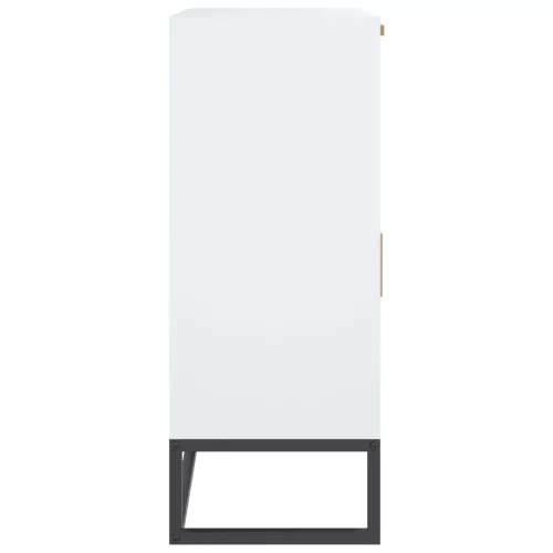  fehér szerelt fa tálalószekrény 60 x 30 x 75 cm