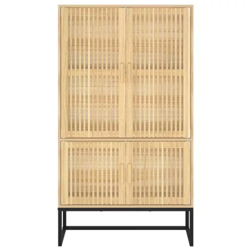  szerelt fa magasszekrény 70x35x125 cm