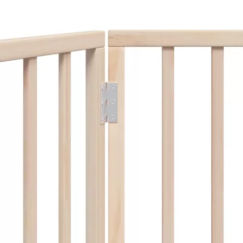  nyárfa 3 paneles összecsukható kutyakapu 150 cm