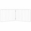  fehér nyárfa 2 paneles összecsukható kutyakapu 160 cm
