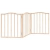  nyárfa 3 paneles összecsukható kutyakapu 150 cm