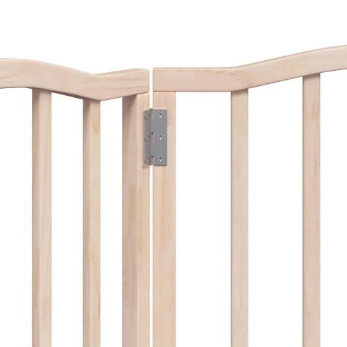  nyárfa 3 paneles összecsukható kutyakapu 150 cm