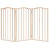  nyárfa 3 paneles összecsukható kutyakapu 150 cm