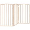  nyárfa 3 paneles összecsukható kutyakapu 150 cm