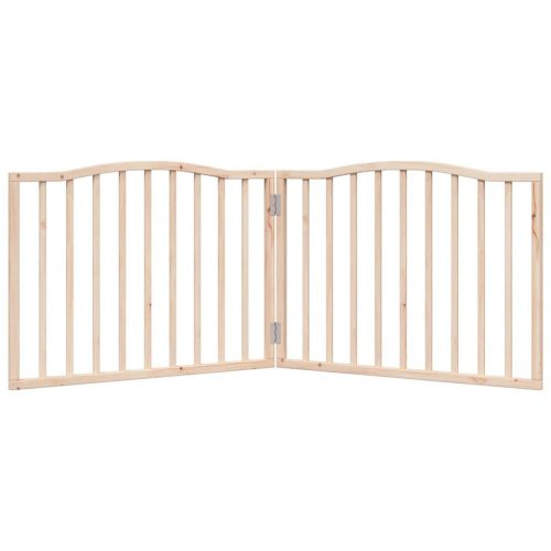  nyárfa 2 paneles összecsukható kutyakapu 160 cm