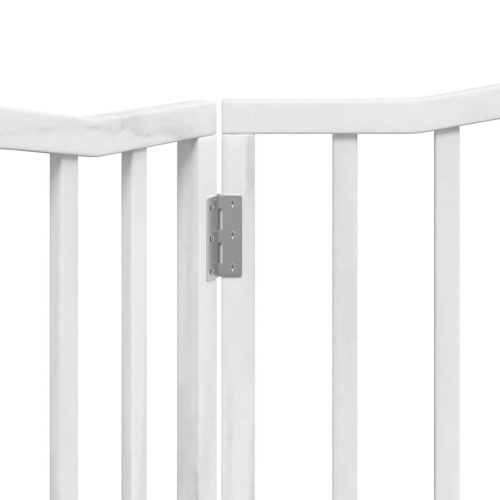  fehér nyárfa 2 paneles összecsukható kutyakapu 160 cm