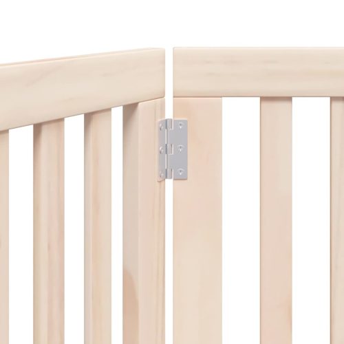  nyárfa 3 paneles összecsukható kutyakapu 150 cm