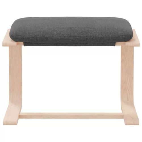  sötétszüke szövet lábzsámoly 51x41x40 cm