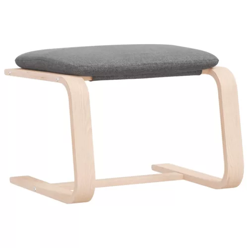  sötétszüke szövet lábzsámoly 51x41x40 cm