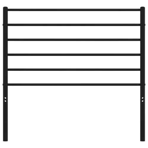  fekete fém csere fejtámla 80 cm