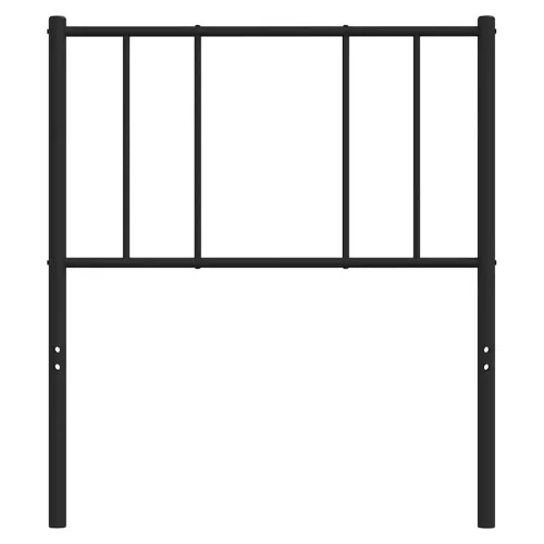  fekete fém csere fejtámla 90 cm