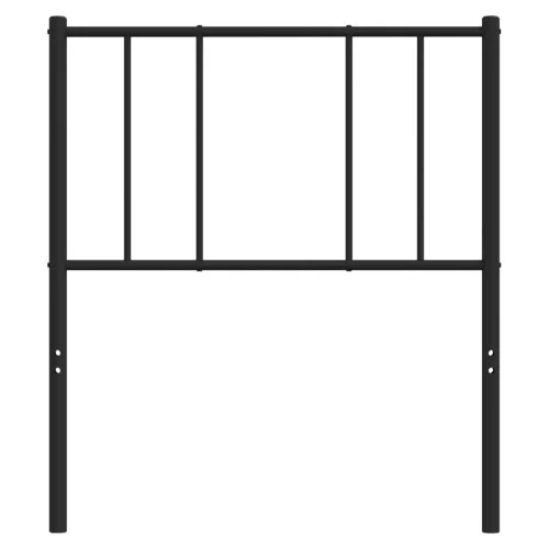  fekete fém csere fejtámla 107 cm