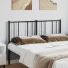  fekete fém csere fejtámla 160 cm