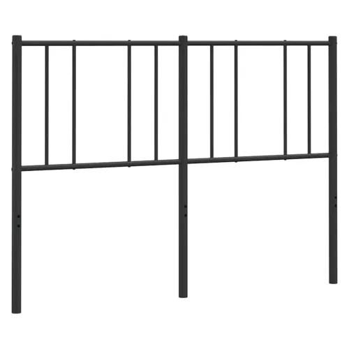  fekete fém csere fejtámla 160 cm
